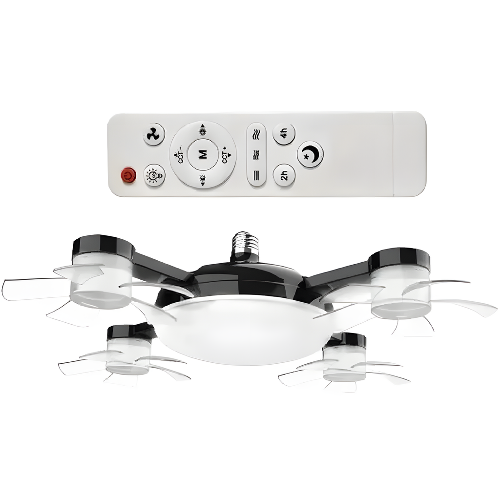 500mm Four-Head Ceiling Fan Light