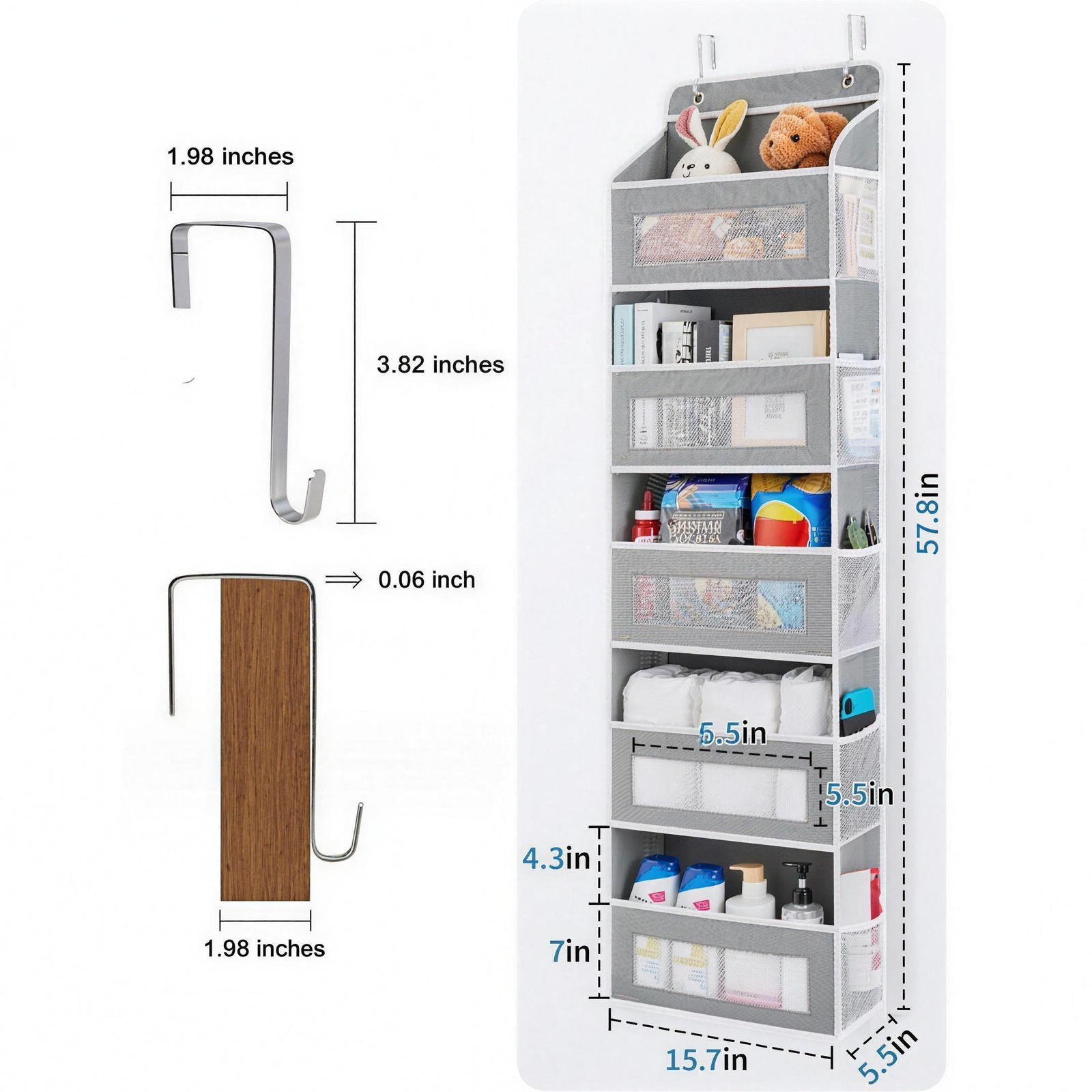 Over Door Hanging Organizer