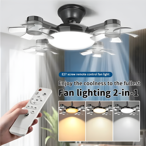 500mm Four-Head Ceiling Fan Light