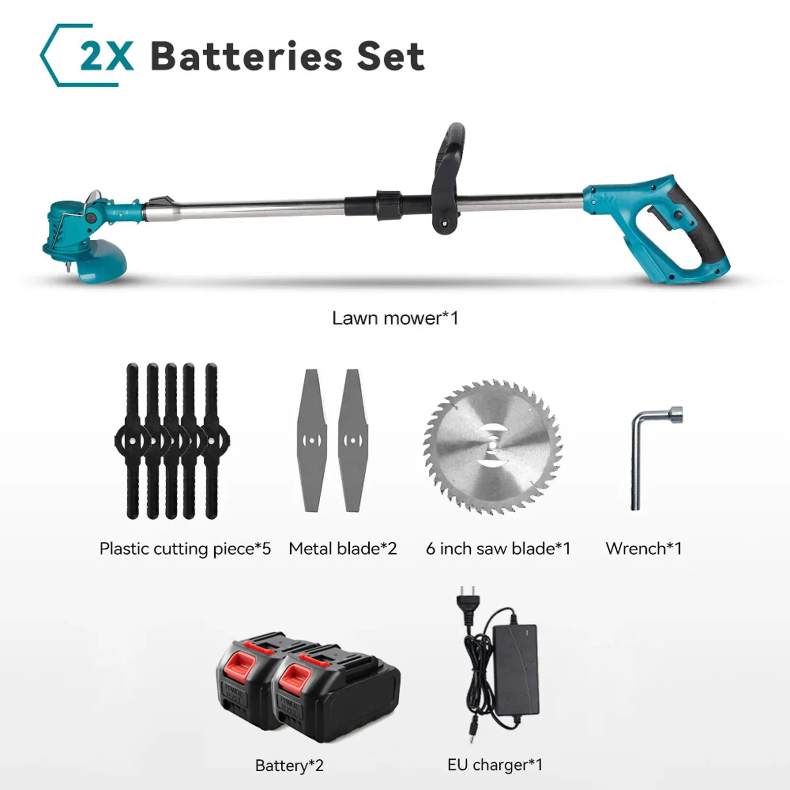 Cordless Folding Grass Trimmer